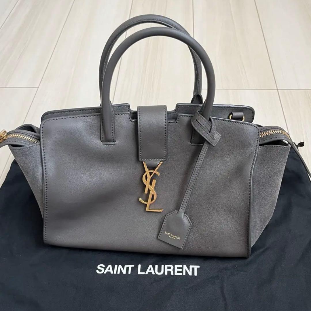 SAINT LAURENT ダウンタウンカバス ハンドバッグ サンローラン