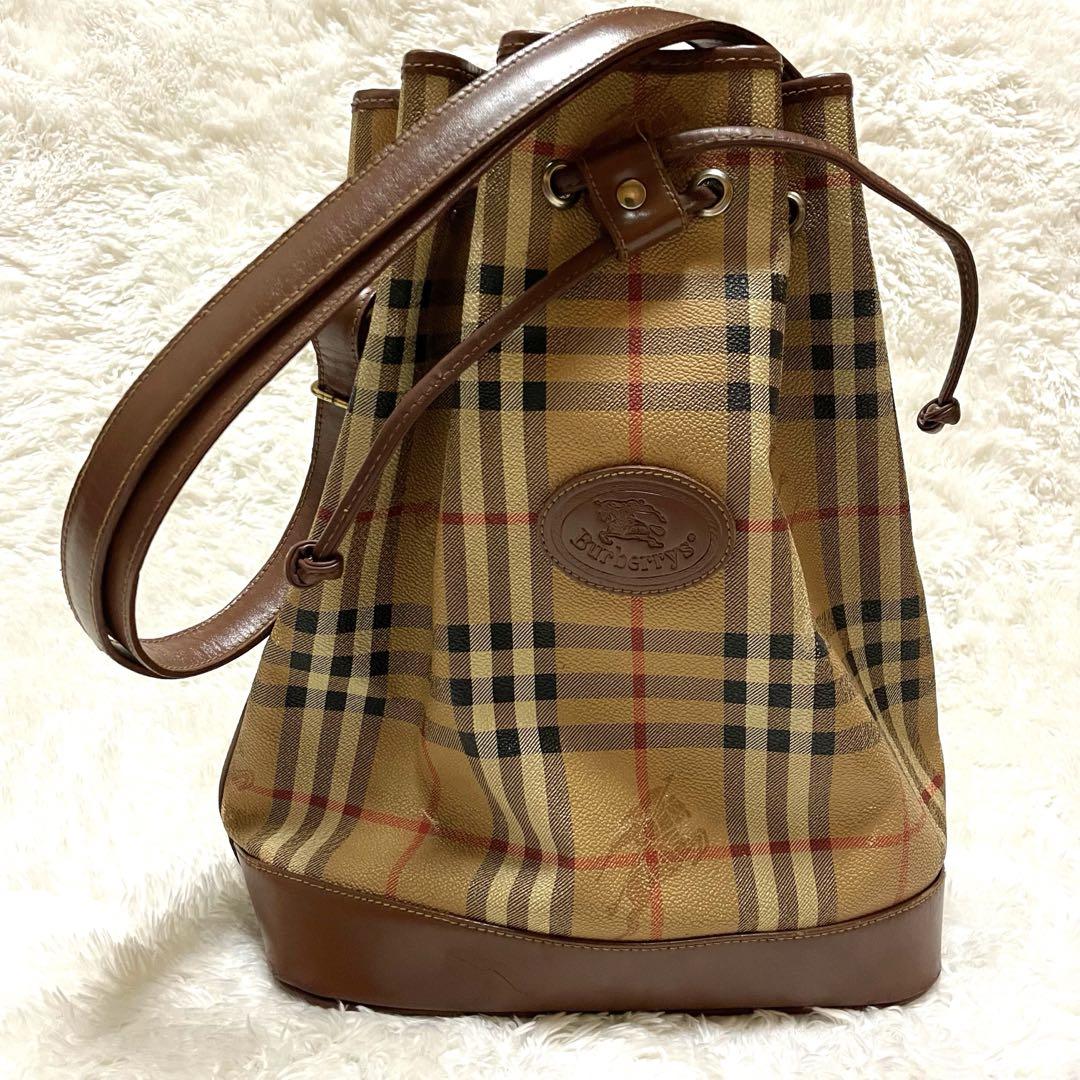 ✨希少良品✨BURBERRY ノバチェック ワンショルダーバッグ