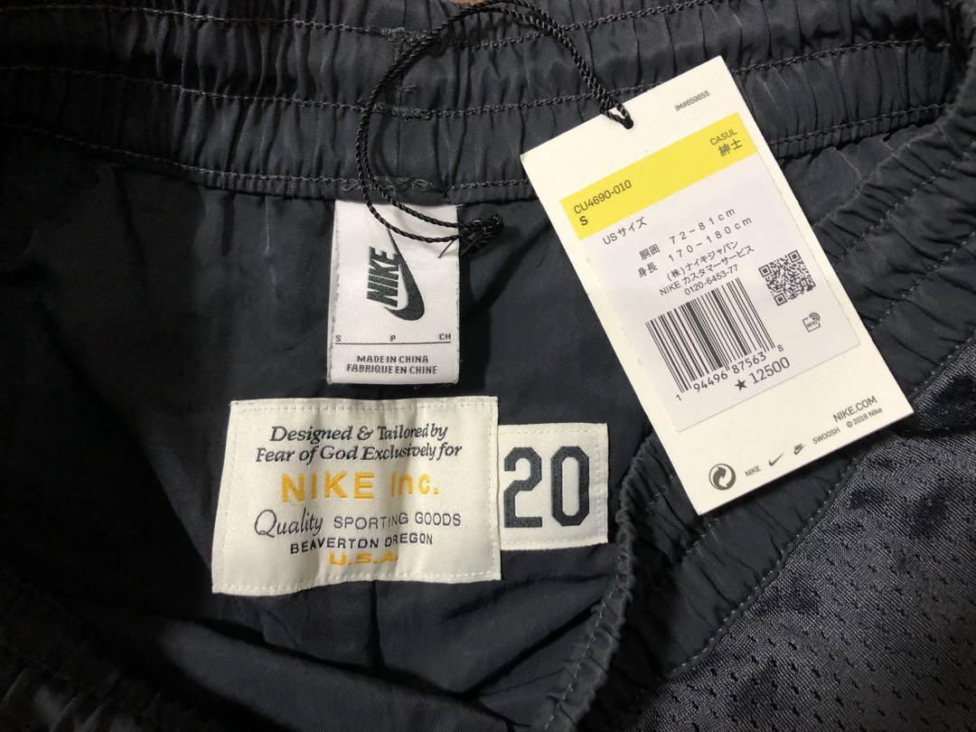 パンツ NIKE FEAR OF GOD NBA MESH SHORTS S ACG