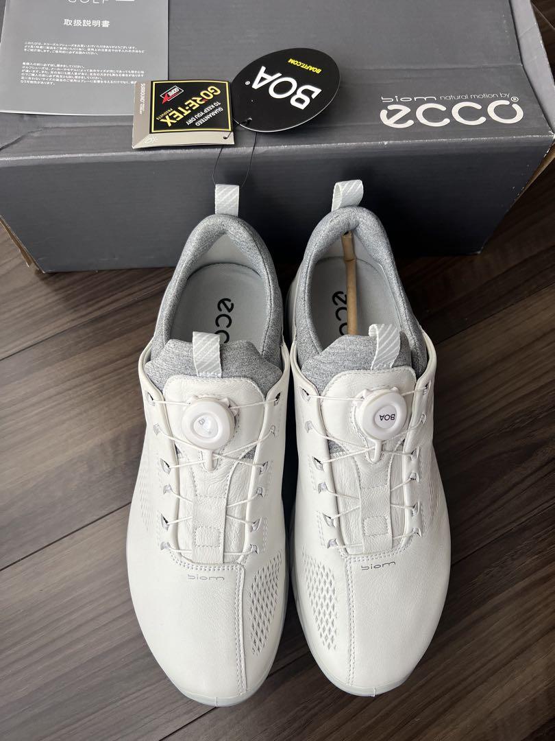 【新品未使用】 ECCO ゴルフシューズ ホワイト