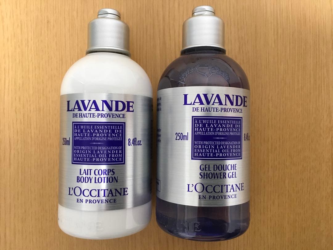 L'Occitane ラベンダー ボディローション & シャワージェル セット