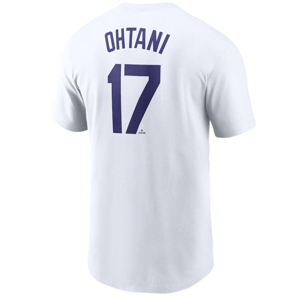 XXL ナイキ ドジャース 大谷翔平 Tシャツ ホワイト MLB ユニフォーム