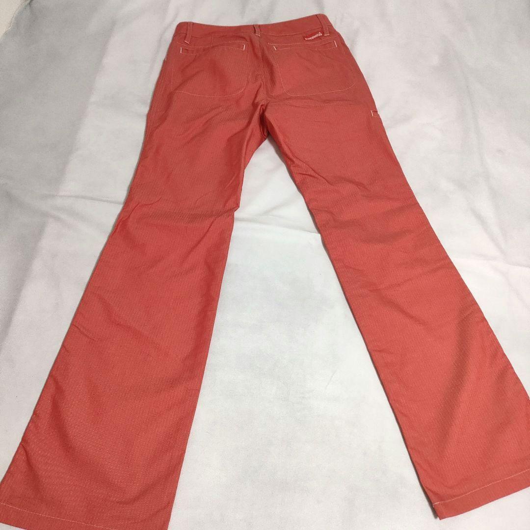 ルコックスポルティフ ストレッチゴルフパンツ ブーツカット シャドーストライプ