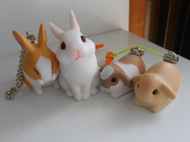 ♯Lni05D　Zntc.puffうさぎ2マスコット全7種