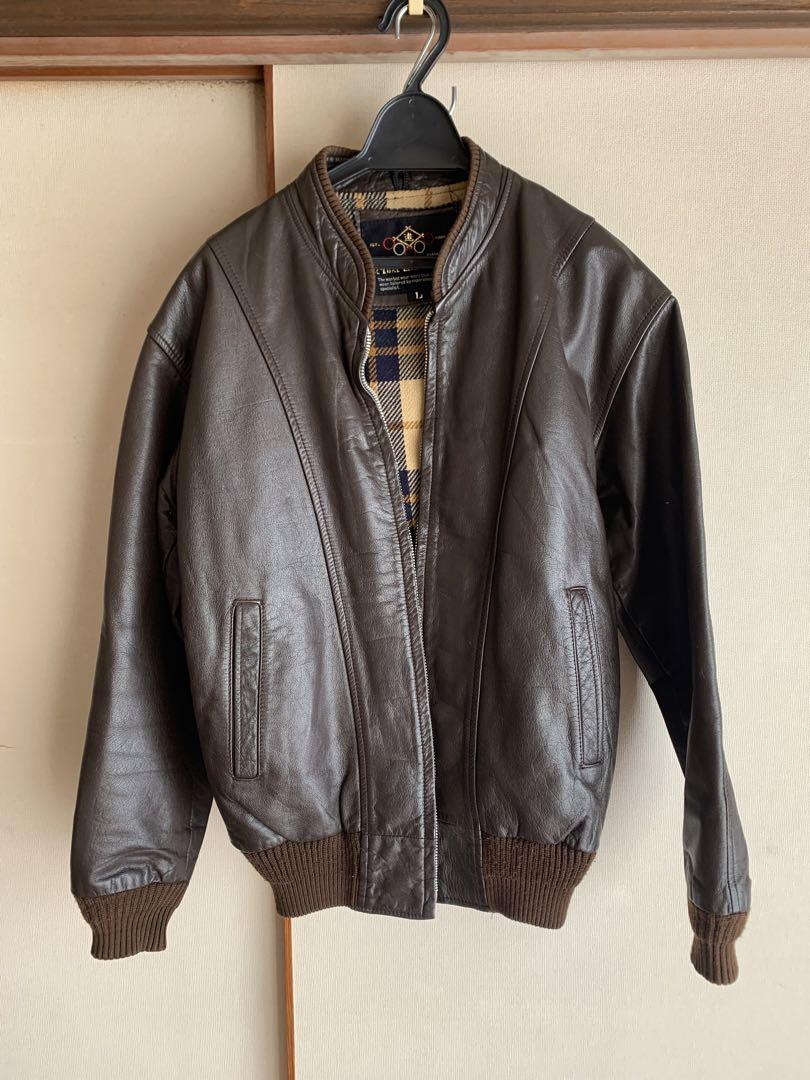 海外最新 LEATHER DE-LUXE WEAR 革ジャンレザー レザージャケット 進 ジャケット・アウター