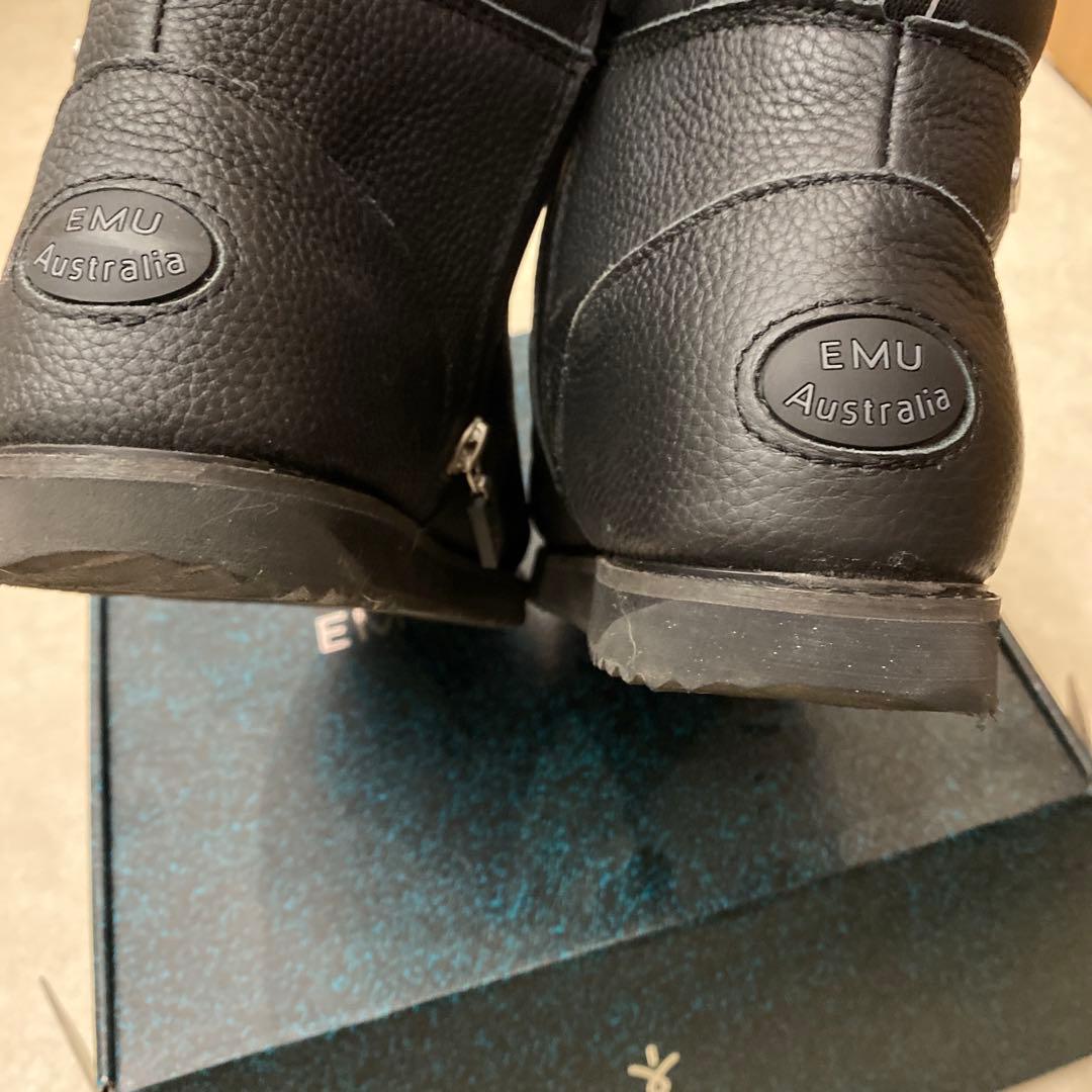 emu 別注レースアップブーツ 38 ブラック emu 別注レースアップブーツ 38 ブラック