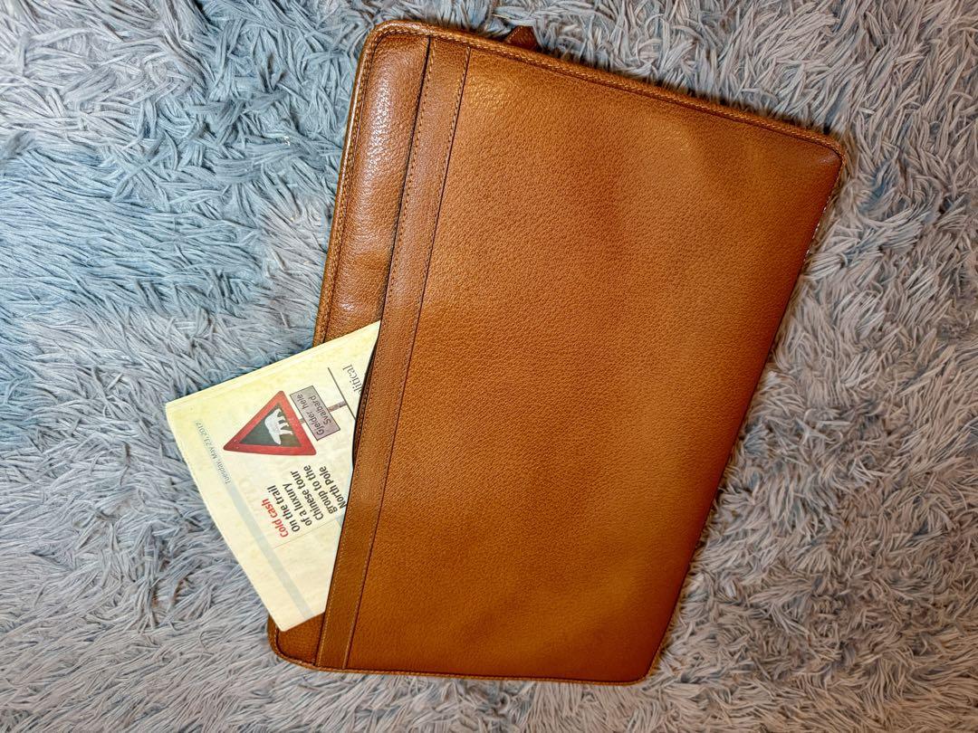 極美品 グッチ レザー 2way ビジネスバッグ ストラップ付き