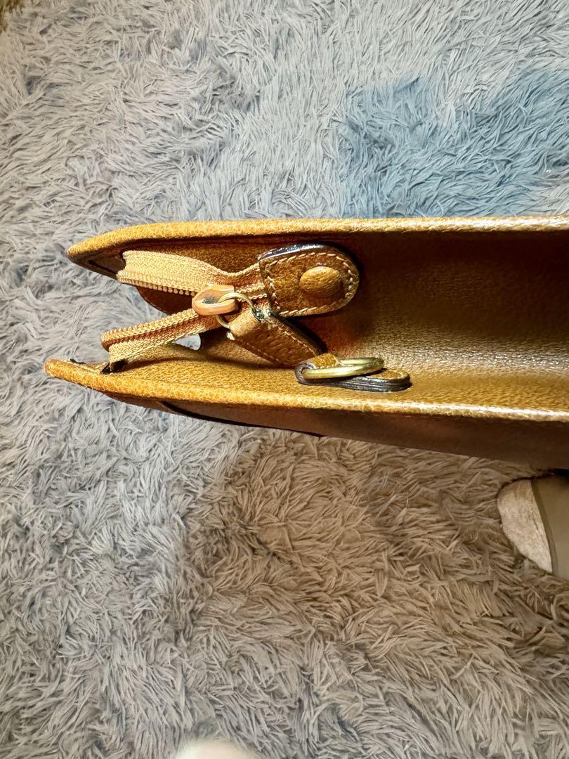 極美品 グッチ レザー 2way ビジネスバッグ ストラップ付き