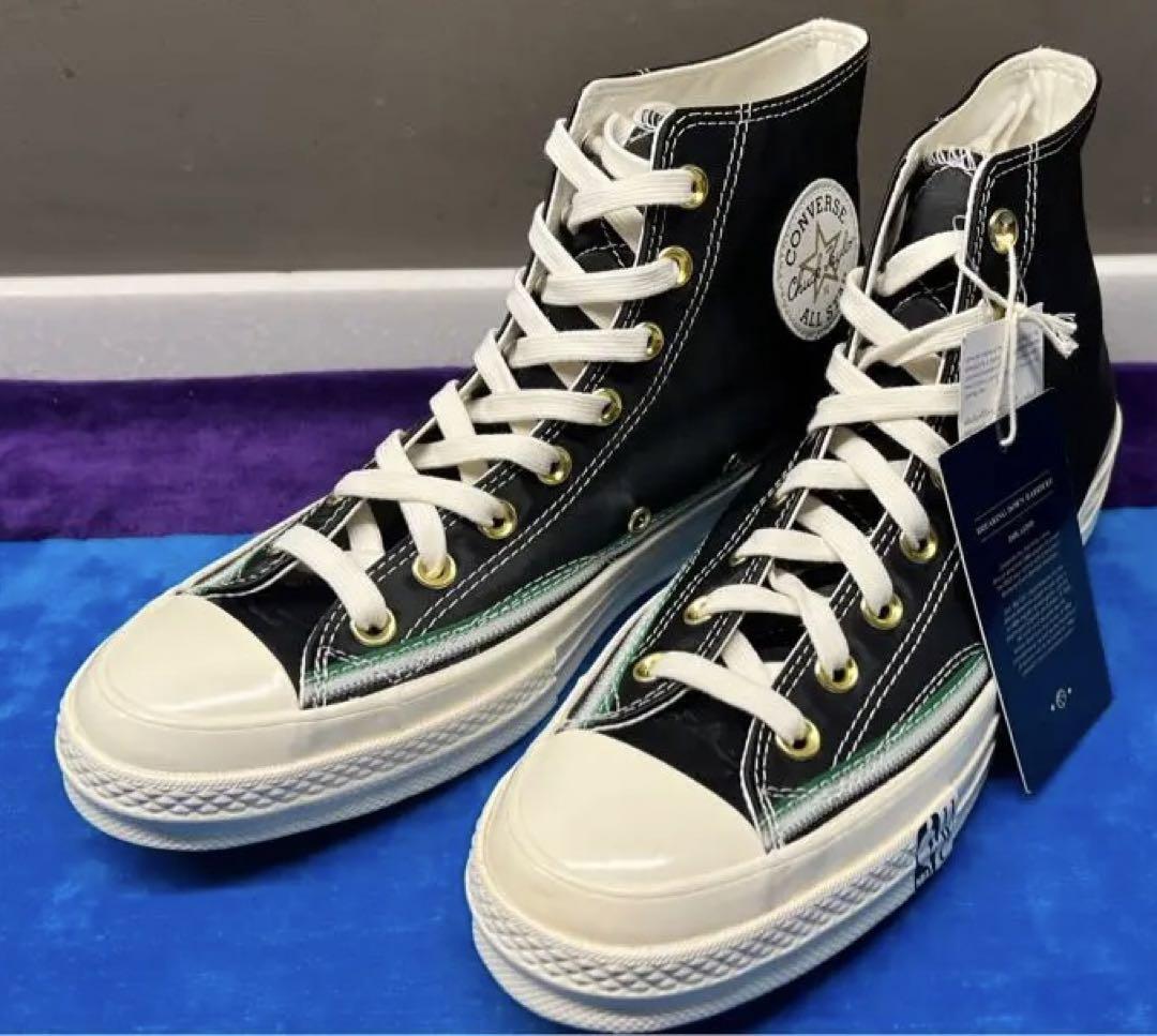お礼や感謝伝えるプチギフト Down Breaking 70 Chuck Hi 限定 黒 Black スニーカー お礼や感謝伝えるプチギフト Down Breaking 70 Chuck Hi 限定 黒 Black スニーカー