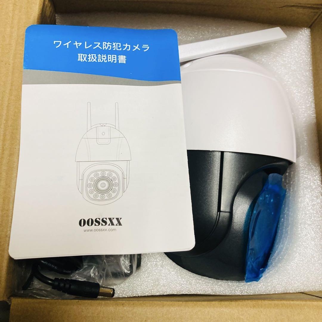 OOSSXX 防犯カメラ PTZ 屋外 ワイヤレス 防水 暗視 双方向通話