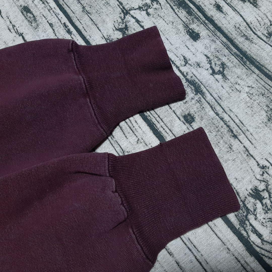 70s 単色タグ Champion REVERSE WEAVE USA製 えんじ