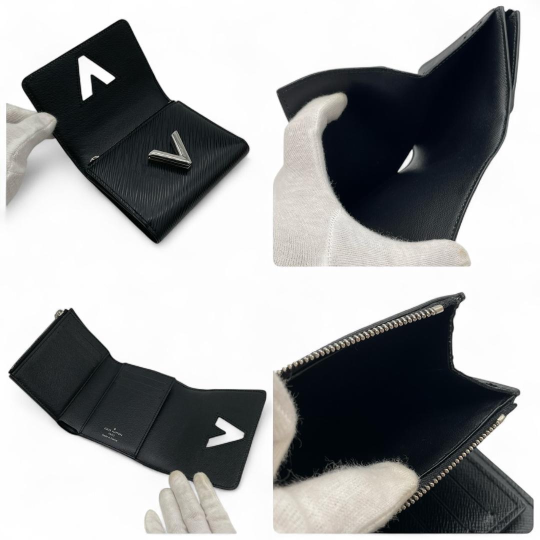 【新品同様】ルイヴィトン エピ ポルトフォイユ ツイスト 三つ折り財布