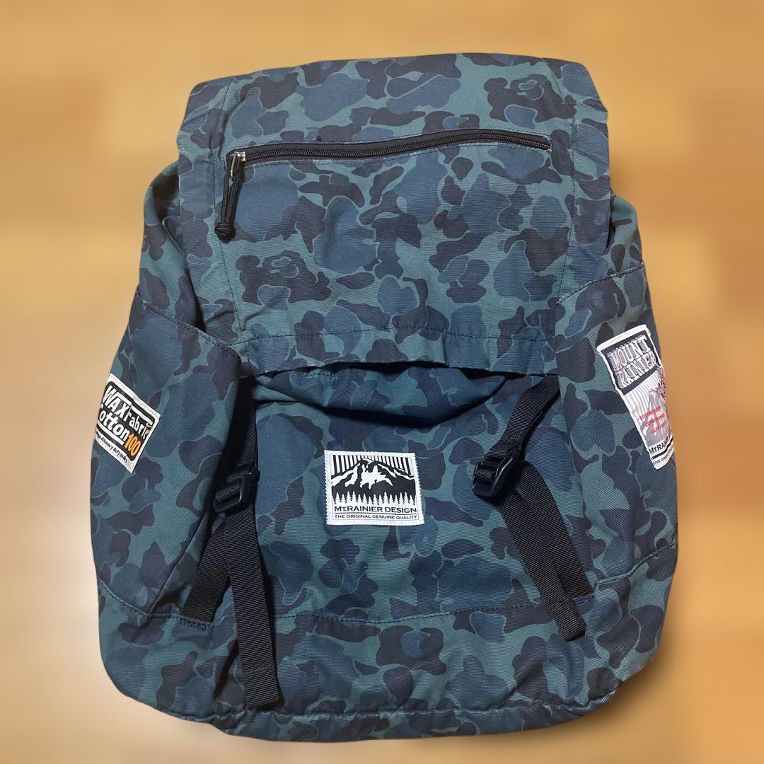 Mt RAINIER DESIGN マウントレイニア　迷彩　バッグ　リュック