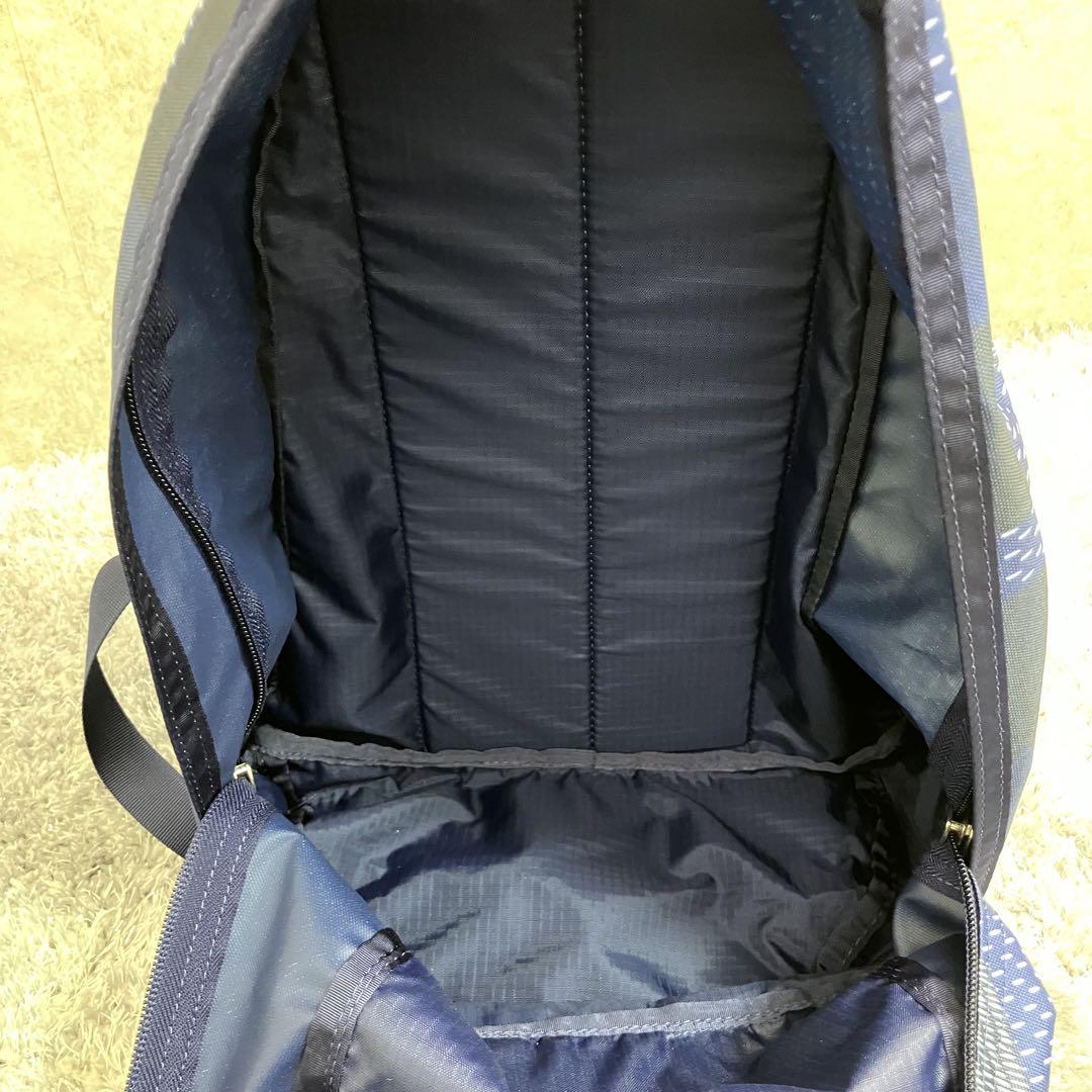 【美品】GREGORY FINE DAY インディゴ　パッチワーク柄　リュック