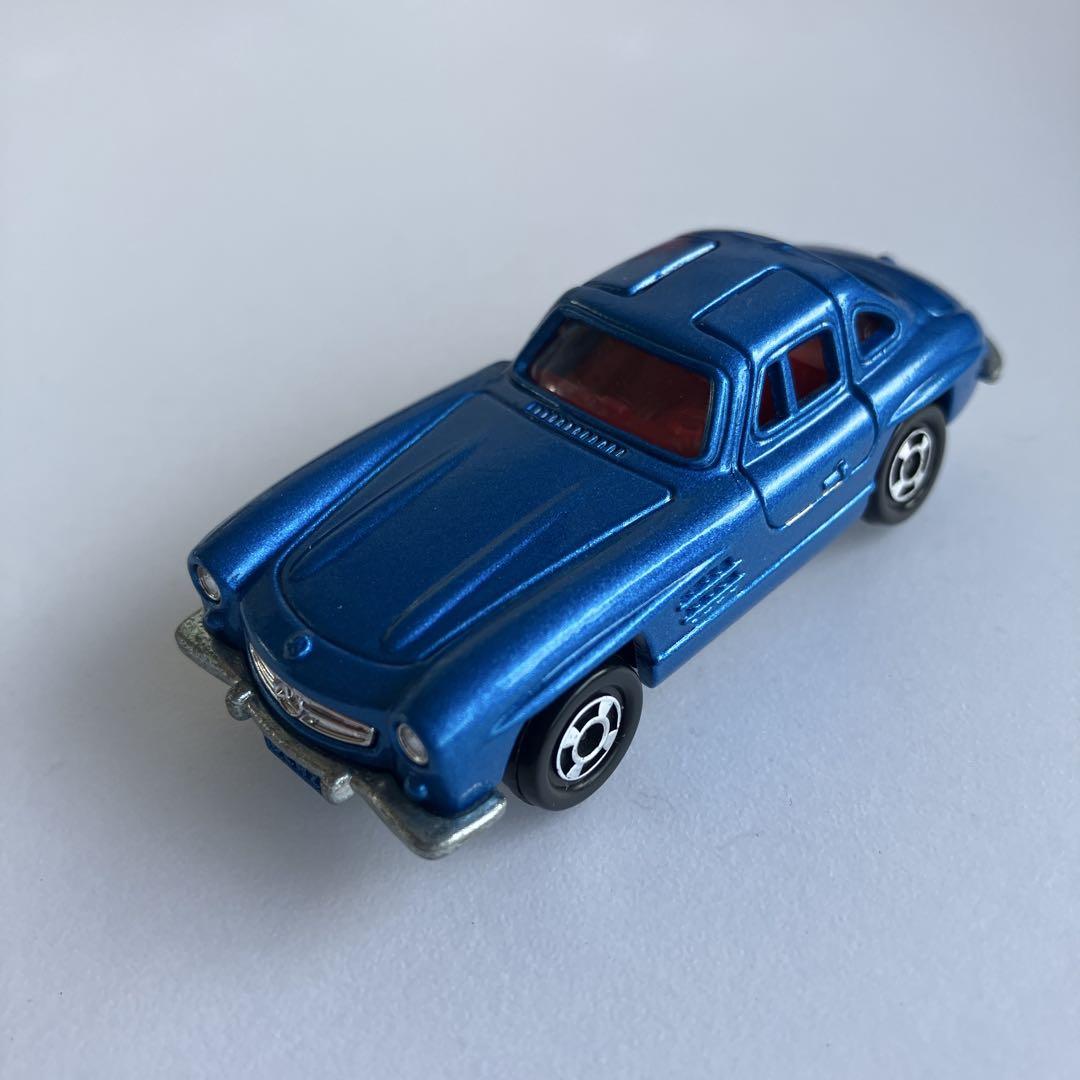 ■絶版》特注トミカ【日本製】メルセデス ベンツ300SL メタリックブルー☆箱無