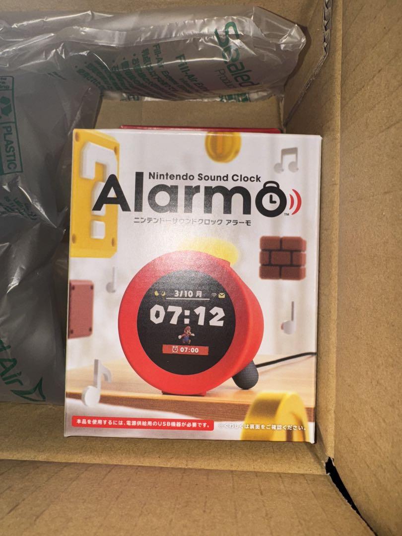 Nintendo Alarmo アラーモ サウンドクロック レッド