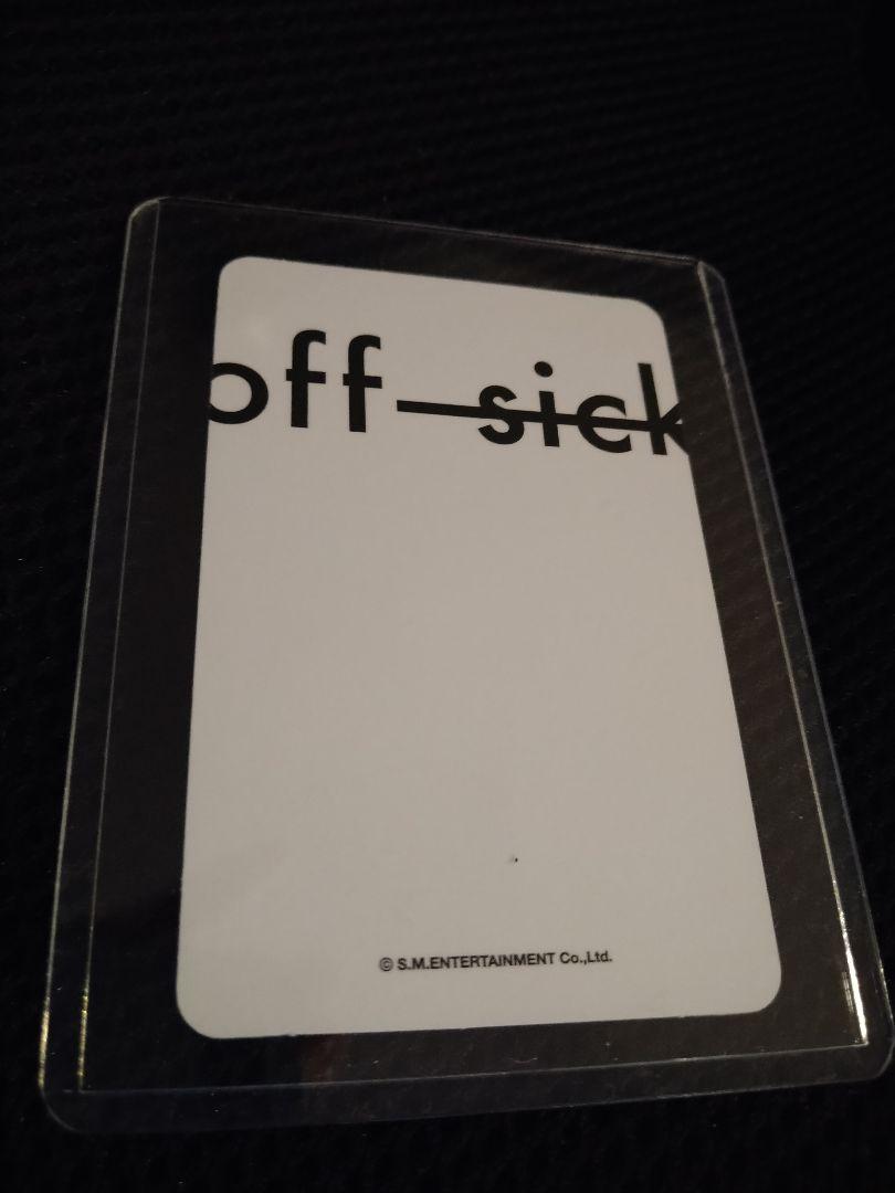 大量入荷 トレカ テミン SHINee off-sick 封入特典 公式グッズ K-POP+アジア