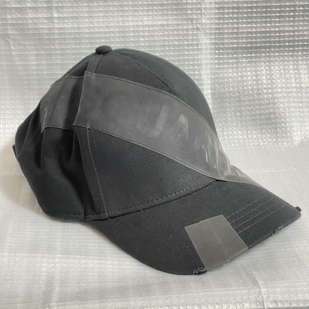 正規品 Dsquared2 ロゴキャップ アイコン ラバーテープ　D2ディースク