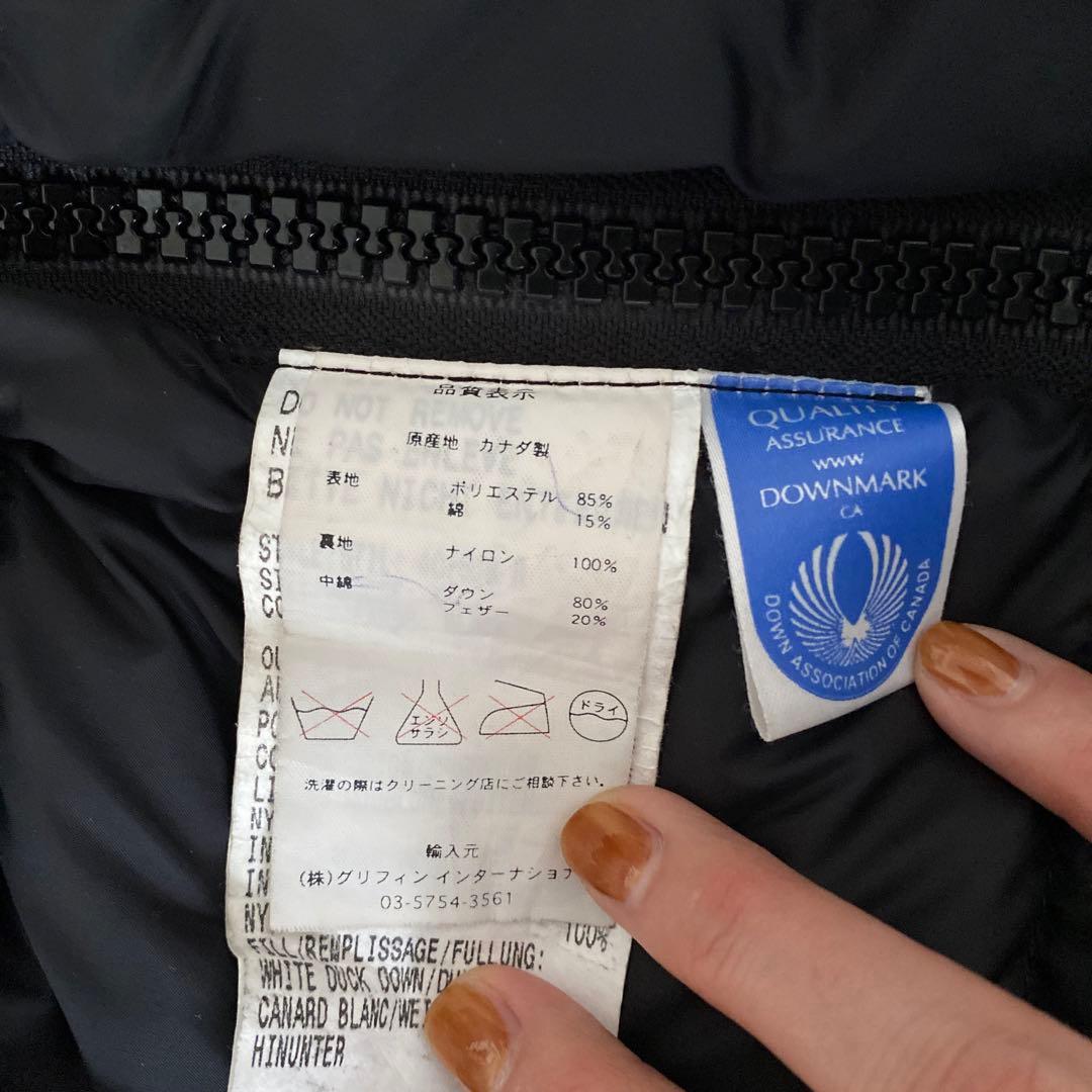 カナダグース ダウン カムループスXS 黒 カナダグース ダウン カムループスXS 黒