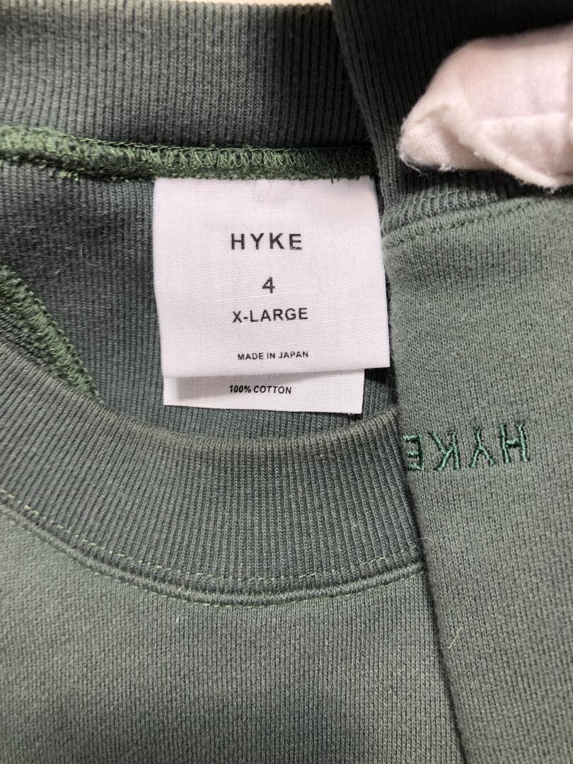 032082 HYKE スウェット ハイク XL 4 トレーナー メンズ