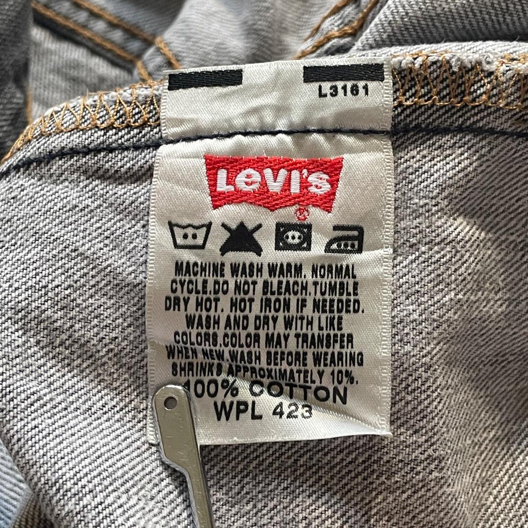 【実寸W31 L31】90s 先染ブラック リーバイス 501xx