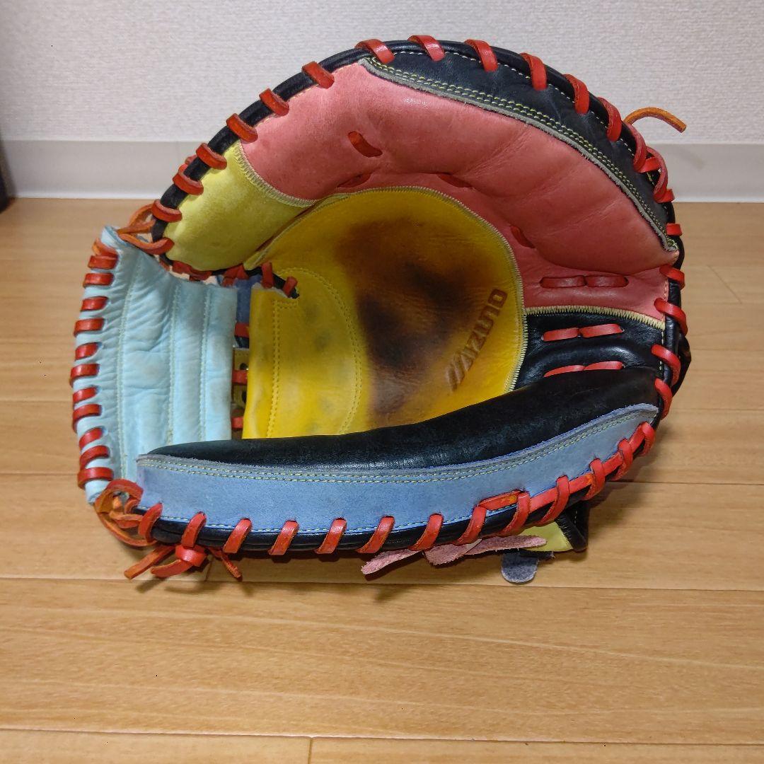 ゆう ミズノ エコ マルチカラー 軟式 限定 キャッチャーミット グローブ