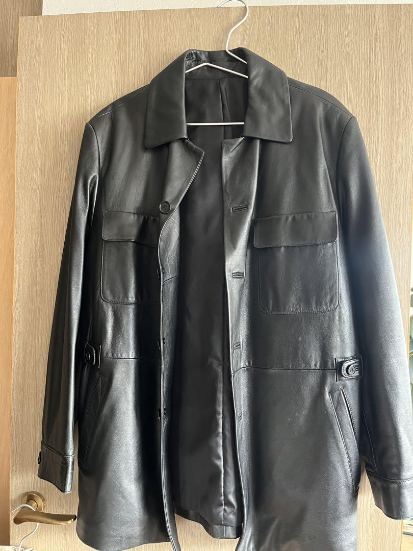 黒 レザー ジャケット ジャケット・アウター