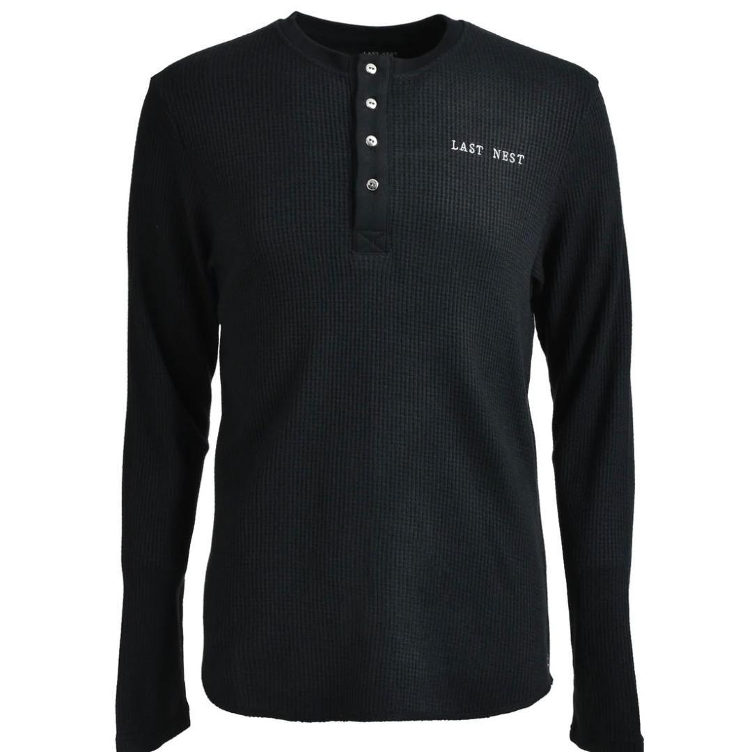 【完売品✨️】LAST NEST LOGO EMB HENRY NECK