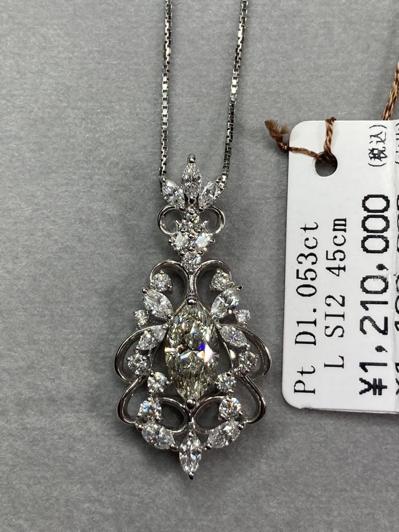 天然ダイヤモンド　大粒1カラット　ネックレス　45cm　計2.003ct 1