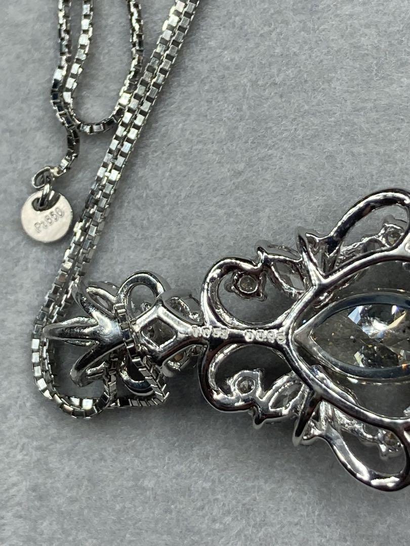 天然ダイヤモンド　大粒1カラット　ネックレス　45cm　計2.003ct