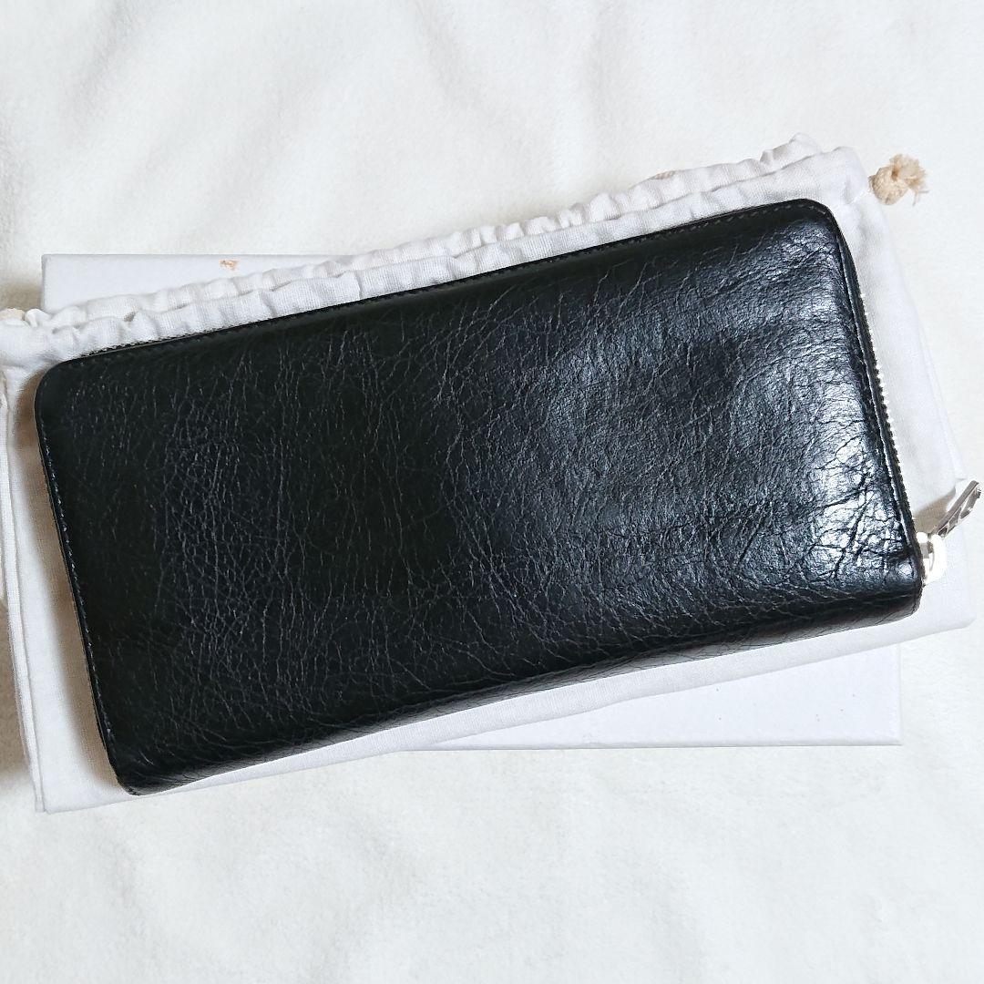 BALENCIAGA ロゴ エクスクルーシブライン ラウンドファスナー長財布 BALENCIAGA 古物商許可証 バレンシアガ
