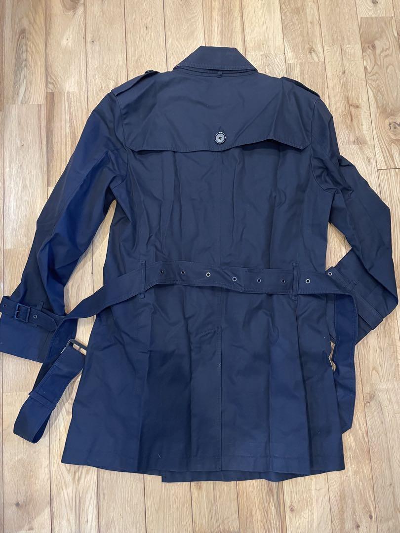 Burberry Black Label トレンチコート ネイビー Mサイズ