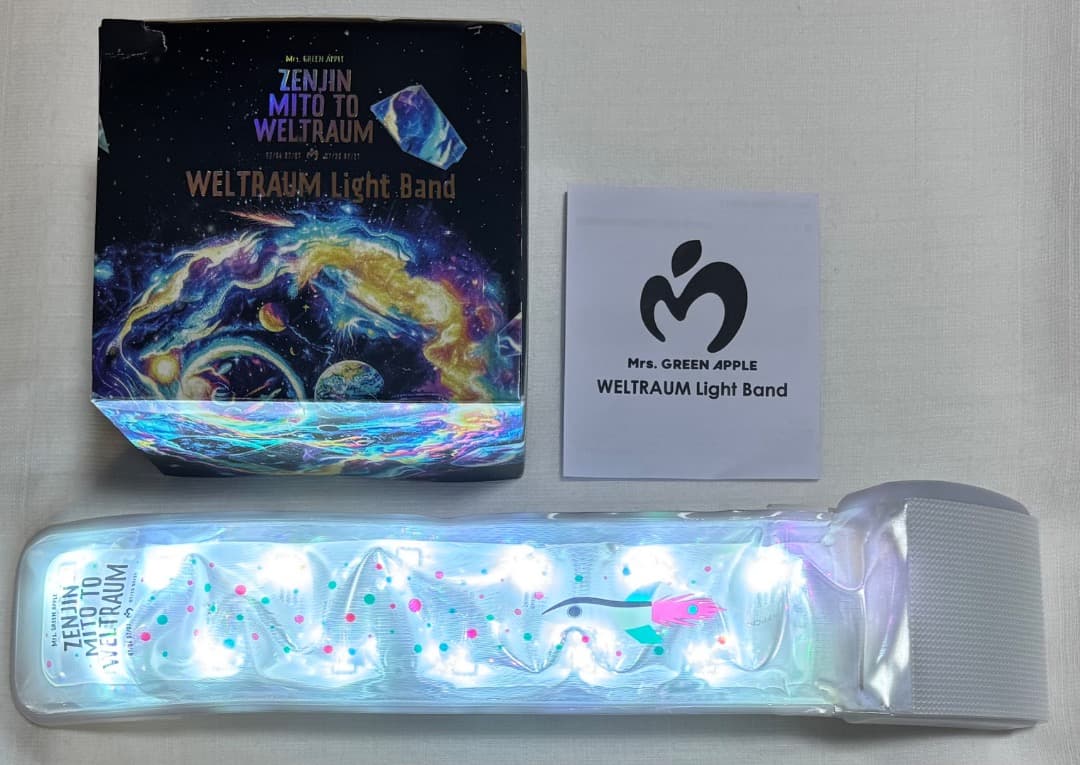 ゼンジン未到とヴェルトラウム ライトバンド目立った傷や汚れなし