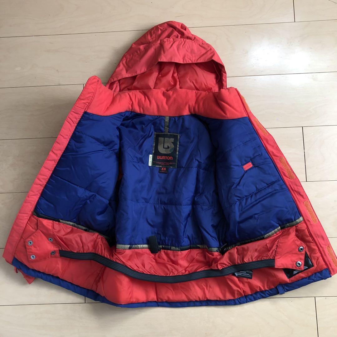 【美品】BURTON キッズスノーボードウエアー　上下セット