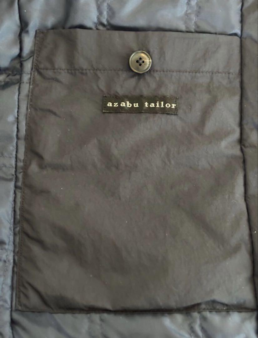 【美品】azabu tailor 麻布テーラー ダウン チェスター コート S