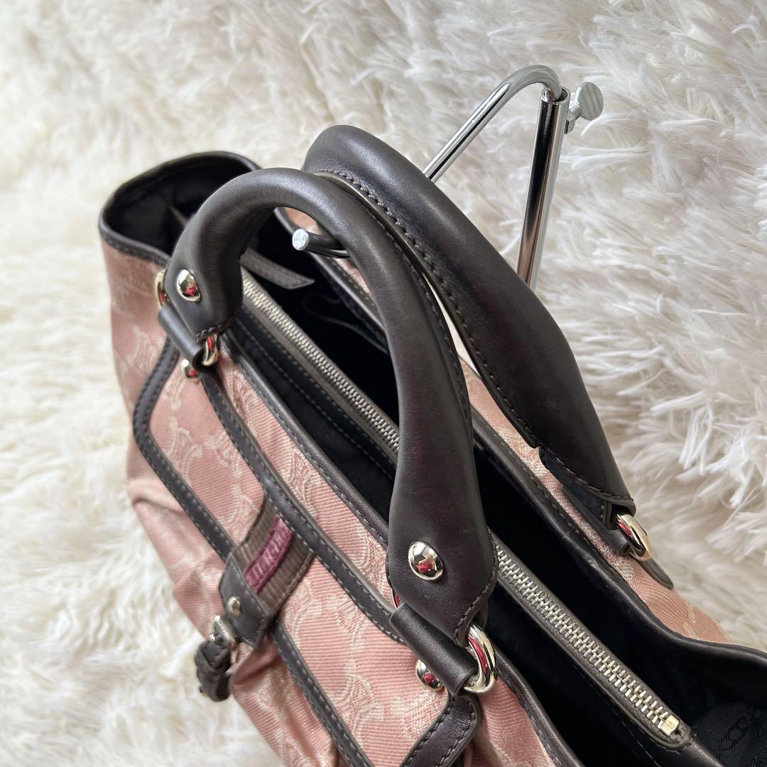 ✨希少✨CELINE マカダム ブギーバッグ ハンドバッグ 保存袋付き