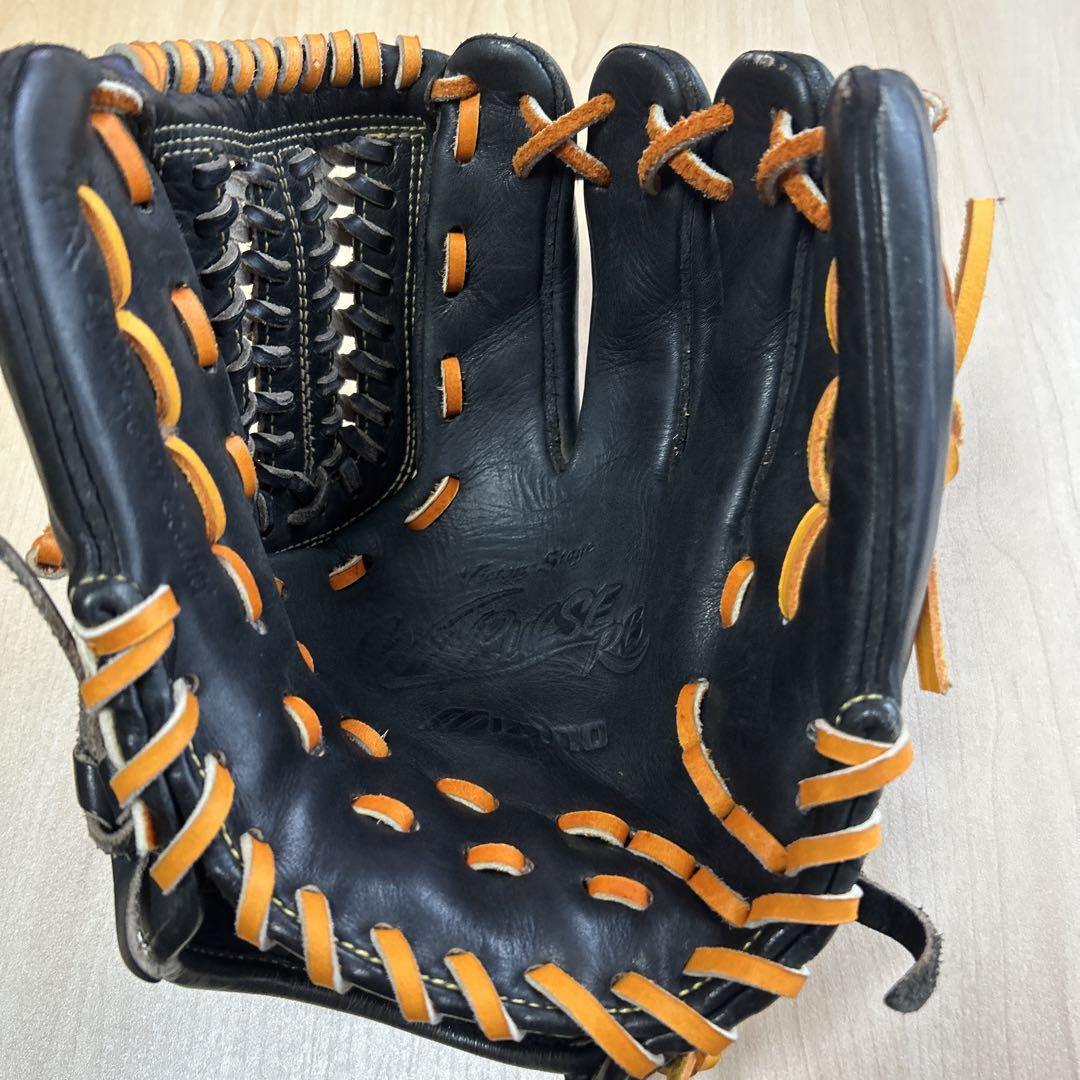 Mizuno 野球用グローブ 黒 レザー 最新スポーツ - Mizuno 野球グローブ 黒 レザー