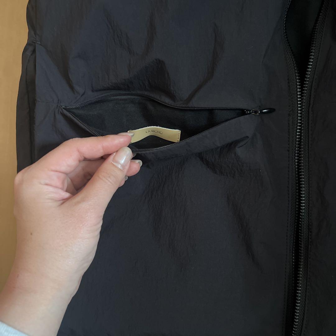 mosimosi【美品】LAMOND リバーシブルダウンベスト