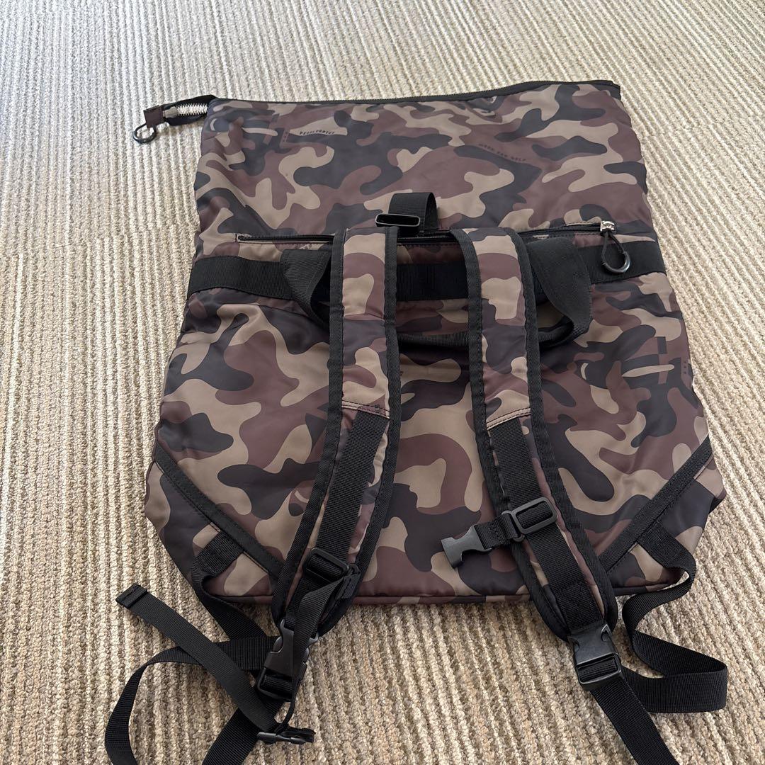V12 ゴルフ カモ柄 着せ替えキャディバッグ SAND CAMO 9.5