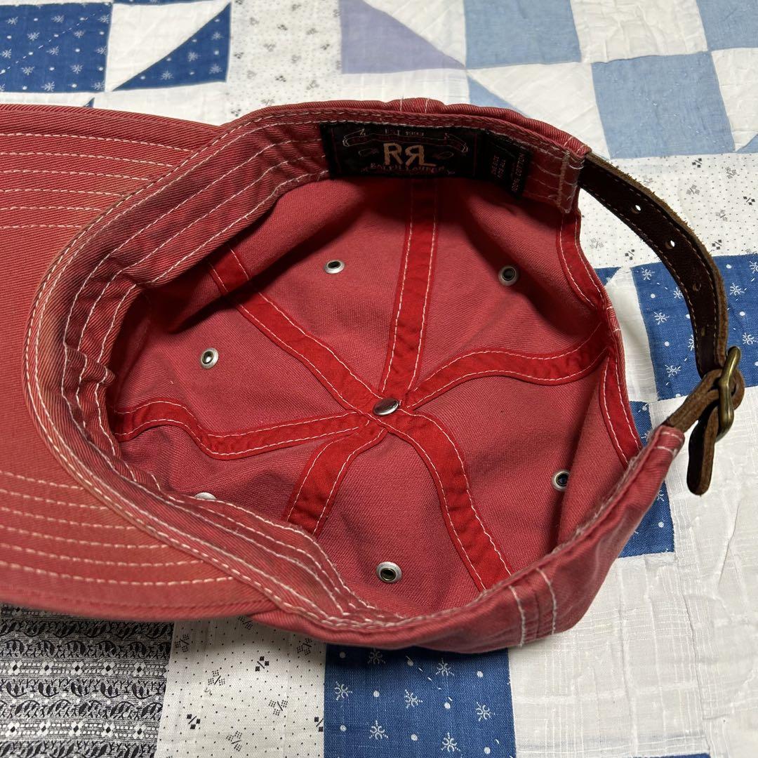 レア！90s RRL トラッカーキャップ 赤 vintage ビンテージ