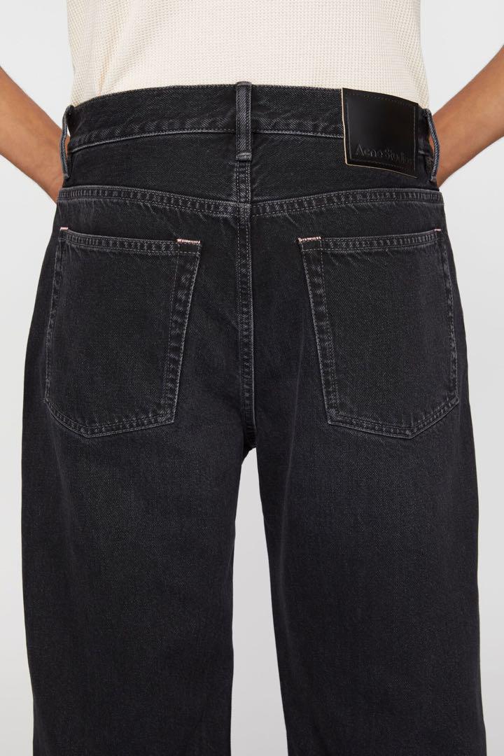 Acne Studios ルーズフィットジーンズ2021M ブラック