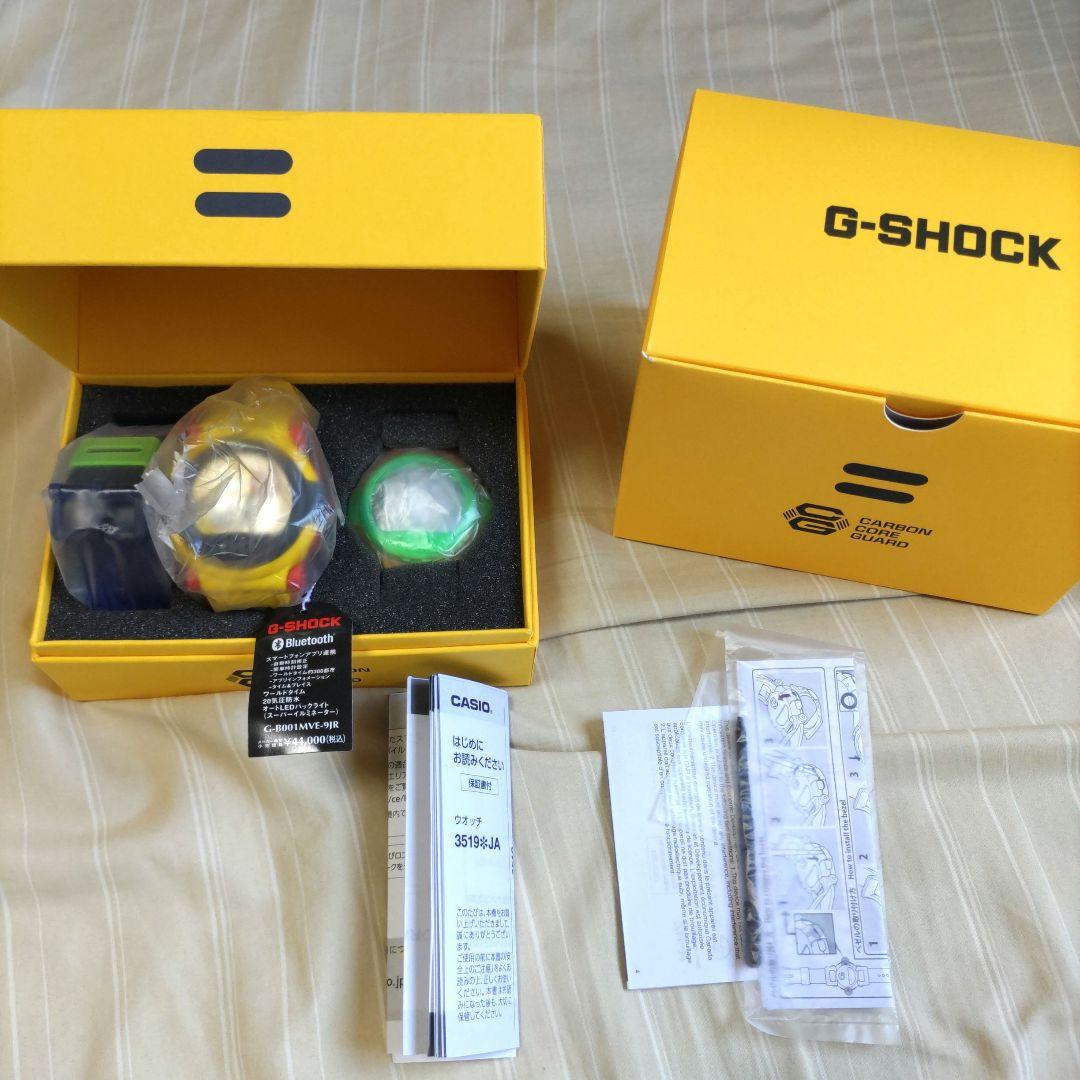 新品 CASIO カシオ G-SHOCK G-B001MVE-9JR ジェイソン