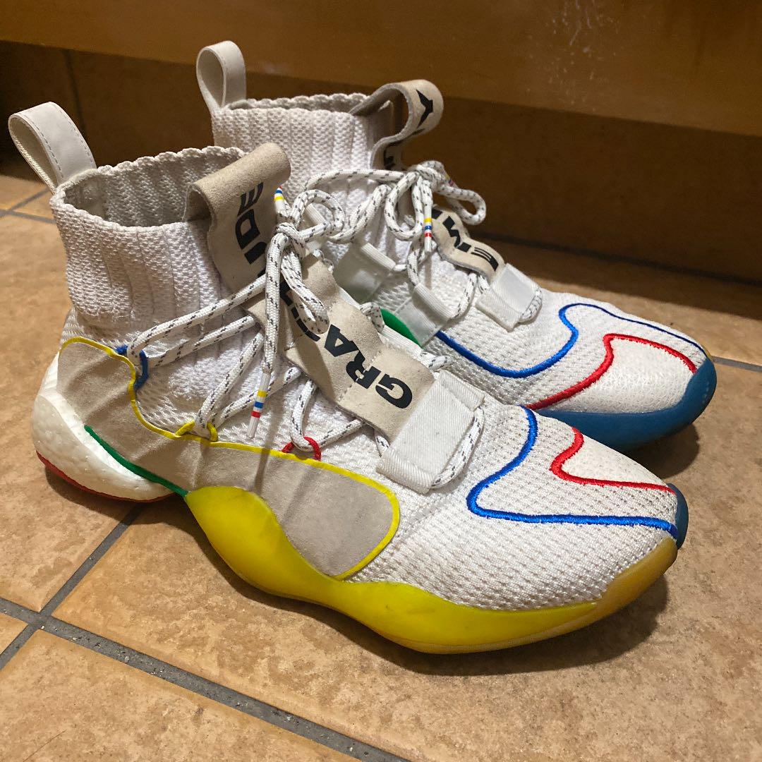 低価在庫あ adidas クレイジー ファレルウィリアムス OSZ25-m79596808470 アディダス スニーカー 代引不可