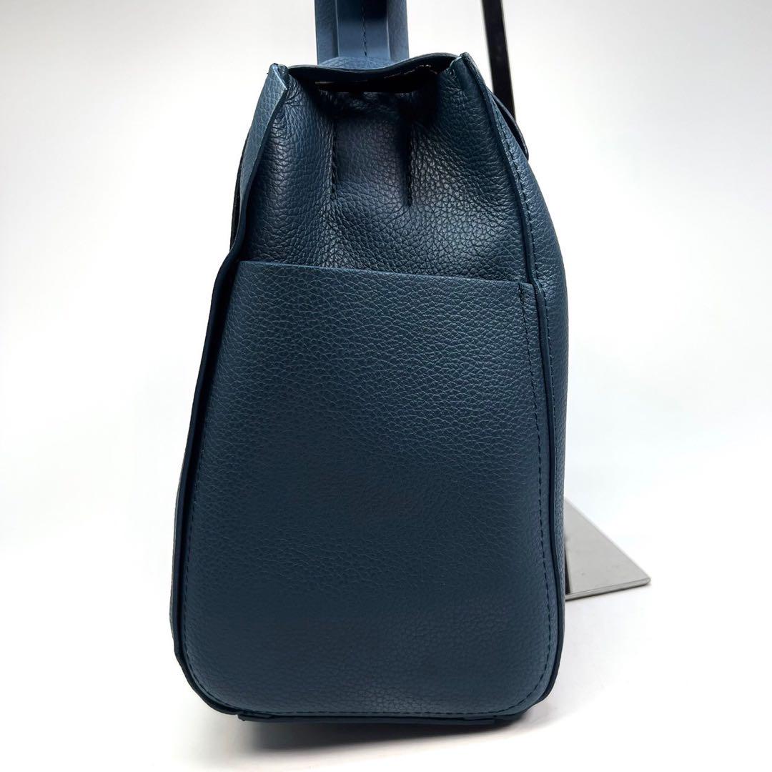 FURLA フルラ　パンチング　カプリッチョ　ハンドバッグ レザー 極美品 FURLA フルラ カプリッチョ パンチング ワンショルダー