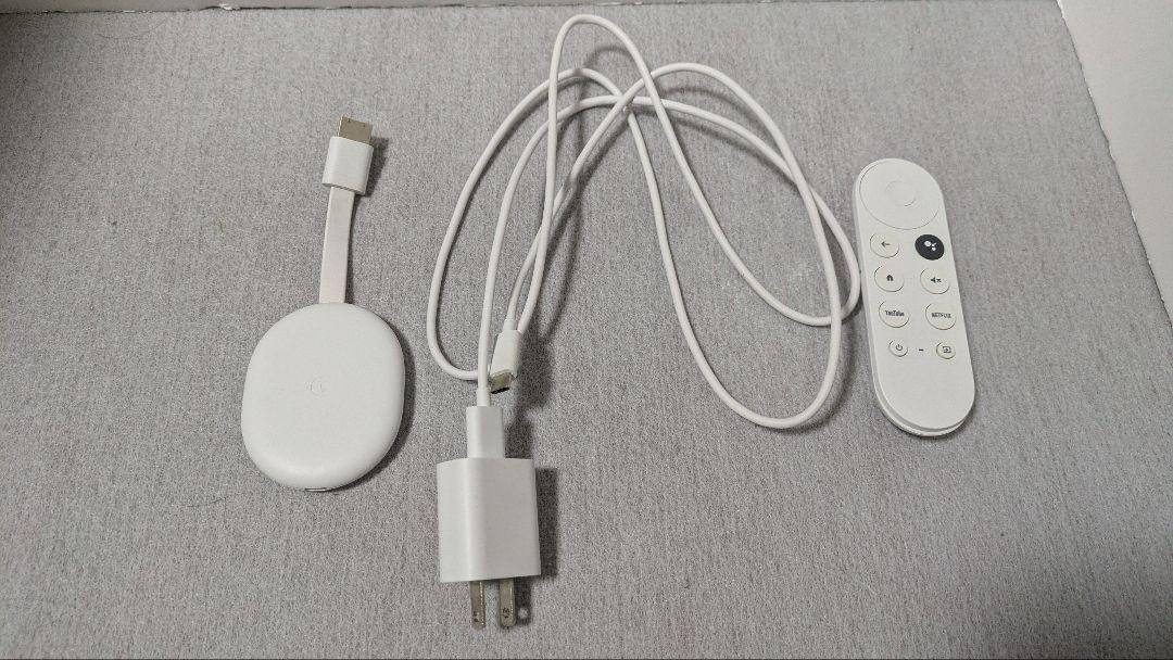 【動作品】Google Chromecast with Google TV 4K