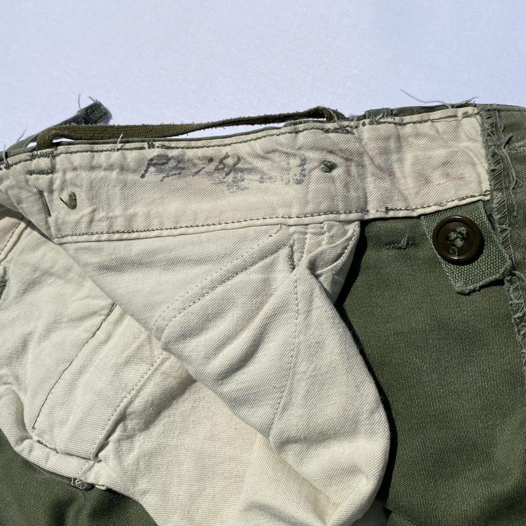 50's m51 フィールドパンツ　ミディアム　レギュラー　アルミジップ