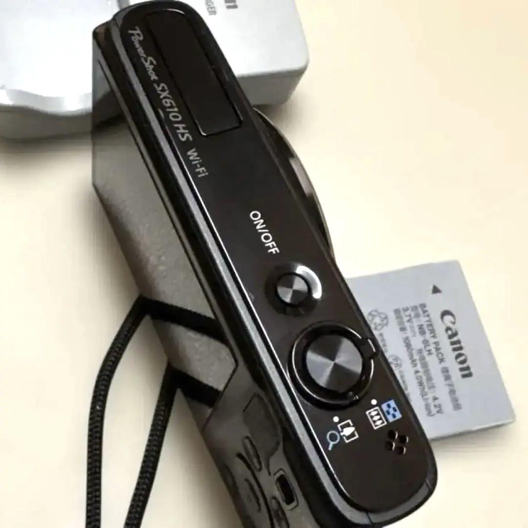 Canon SX610 HS コンパクトデジタルカメラ　動作確認済　SDカード付