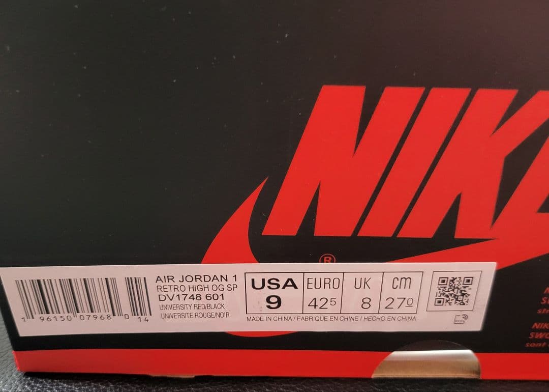 Spider-Man x Nike Air Jordan 1 High OG