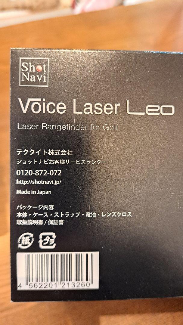 超美品　ShotNavi Voice Laser Leo ゴルフ用距離計
