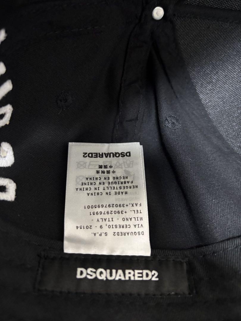 DSQUARED2 ブラックキャップ